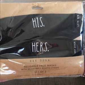 Rae Dunn His Hers masks
